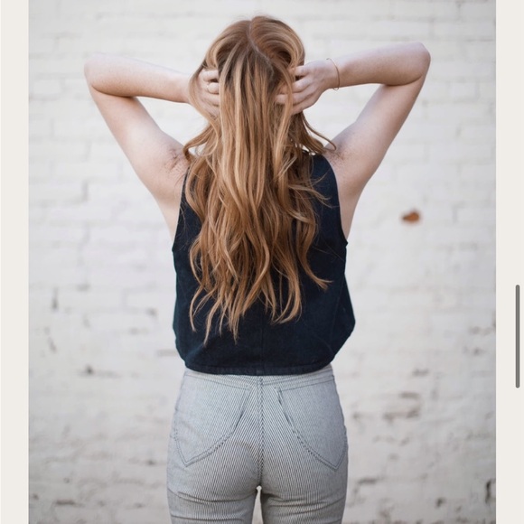 Lykke Wulff Ranch Pants in Railroad Stripe - X-Small - Picture 9 of 9